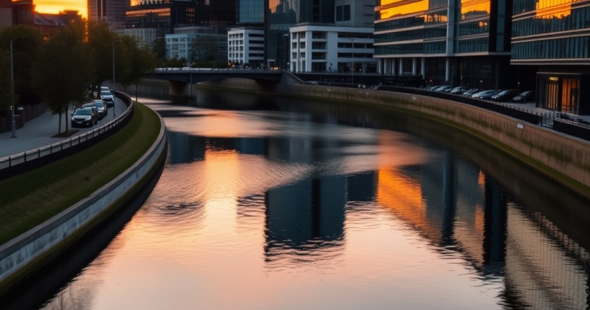 Birmingham cityscape at sunset reflecting local SEO expertise