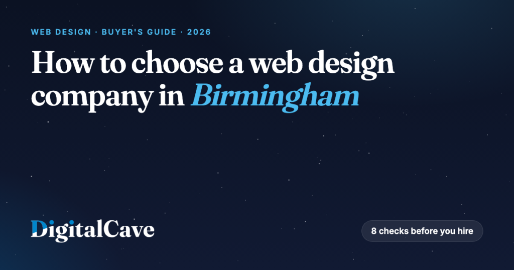 How to Choose the Best Web Design Company in Birmingham (2026)