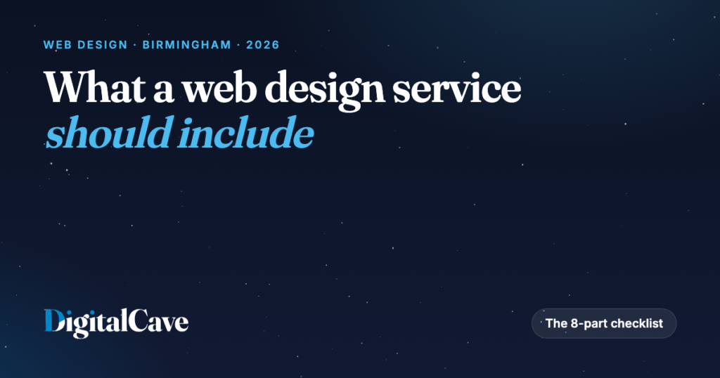 Web Design Service in Birmingham: What a Good One Should Include (2026)